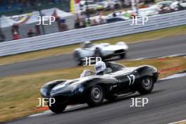 Silverstone Classic  20-22 July 2018 At the Home of British Motorsport 17 Gary Pearson/John Pearson, Jaguar D-type Free for editorial use only Photo credit – JEP