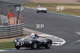 Silverstone Classic  20-22 July 2018 At the Home of British Motorsport 17 Gary Pearson/John Pearson, Jaguar D-type Free for editorial use only Photo credit – JEP