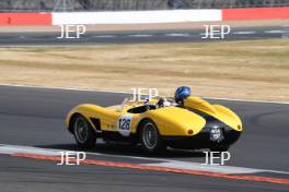 Silverstone Classic  20-22 July 2018 At the Home of British Motorsport 128 David Cottingham/James Cottingham, Ferrari 500 TRC Free for editorial use only Photo credit – JEP