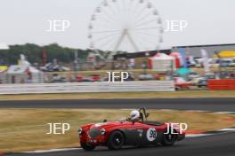 Silverstone Classic  20-22 July 2018 At the Home of British Motorsport 98 Nick Matthews, Austin-Healey 100/4 Free for editorial use only Photo credit – JEP