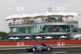 Silverstone Classic  20-22 July 2018 At the Home of British Motorsport 24 Steve Ward/Josh Ward, Jaguar XK120 Ecurie Ecosse Free for editorial use only Photo credit – JEP