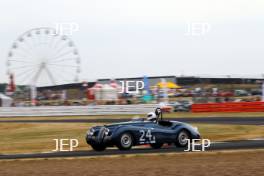 Silverstone Classic  20-22 July 2018 At the Home of British Motorsport 24 Steve Ward/Josh Ward, Jaguar XK120 Ecurie Ecosse Free for editorial use only Photo credit – JEP