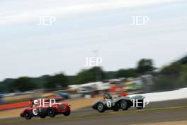 Silverstone Classic  20-22 July 2018 At the Home of British Motorsport 3 Wolfgang Friedrichs/Simon Hadfield, Aston Martin DB3S Free for editorial use only Photo credit – JEP