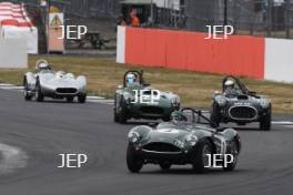 Silverstone Classic  20-22 July 2018 At the Home of British Motorsport 3 Wolfgang Friedrichs/Simon Hadfield, Aston Martin DB3S Free for editorial use only Photo credit – JEP