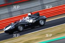 Silverstone Classic  20-22 July 2018 At the Home of British Motorsport 7 Gary Pearson Jaguar D-type Free for editorial use only Photo credit – JEP