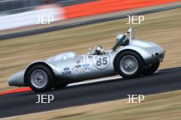 Silverstone Classic  20-22 July 2018 At the Home of British Motorsport 85 Stephen Bond, Lister Bristol  Flat Iron Free for editorial use only Photo credit – JEP