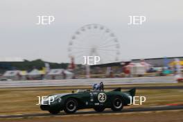 Silverstone Classic  20-22 July 2018 At the Home of British Motorsport 23 Barry Wood, RGS Atalanta Jaguar Free for editorial use only Photo credit – JEP