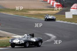 Silverstone Classic  20-22 July 2018 At the Home of British Motorsport 7 Gary Pearson Jaguar D-type Free for editorial use only Photo credit – JEP