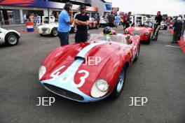 Silverstone Classic  20-22 July 2018 At the Home of British Motorsport 453 Jason Yates/Ben Mitchell, Ferrari 500 TRC Free for editorial use only Photo credit – JEP