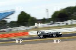 Silverstone Classic  20-22 July 2018 At the Home of British Motorsport 7 Gary Pearson Jaguar D-type Free for editorial use only Photo credit – JEP