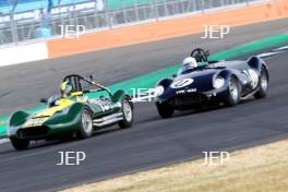 Silverstone Classic  20-22 July 2018 At the Home of British Motorsport 56 Nick Riley, Lister Maserati Free for editorial use only Photo credit – JEP