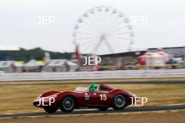 Silverstone Classic  20-22 July 2018 At the Home of British Motorsport 15 Richard Wilson/Martin Stretton, Maserati 250S Free for editorial use only Photo credit – JEP