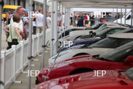 Silverstone Classic  20-22 July 2018 At the Home of British Motorsport Supercar display  Free for editorial use only Photo credit – JEP