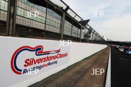 Silverstone Classic  20-22 July 2018 At the Home of British Motorsport Pit wall sponsors  Free for editorial use only Photo credit – JEP