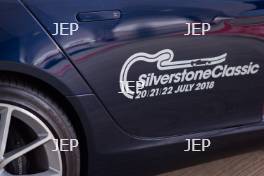 Silverstone Classic  20-22 July 2018 At the Home of British Motorsport <Aston Martin course car> Free for editorial use only Photo credit â€“ Mike Massaro