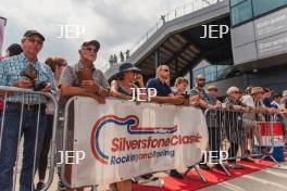 Silverstone Classic  20-22 July 2018 At the Home of British Motorsport <INternational Paddock> Free for editorial use only Photo credit â€“ Mike Massaro > Free for editorial use only Photo credit â€“ Mike Massaro > Free for editorial use only Photo credit â€“ Mike Massaro