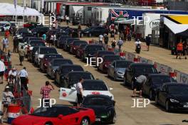 Silverstone Classic  20-22 July 2018 At the Home of British Motorsport Tesla  Free for editorial use only Photo credit – JEP