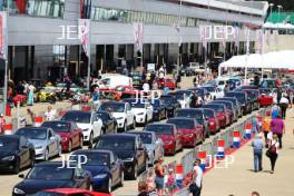 Silverstone Classic  20-22 July 2018 At the Home of British Motorsport Tesla  Free for editorial use only Photo credit – JEP