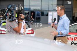 Silverstone Classic  20-22 July 2018 At the Home of British Motorsport TV at the Silverstone Classic Free for editorial use only Photo credit – JEP