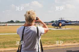 Silverstone Classic  20-22 July 2018 At the Home of British Motorsport <Helicopter Flights> Free for editorial use only Photo credit â€“ Mike Massaro