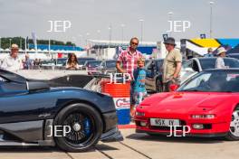 Silverstone Classic  20-22 July 2018 At the Home of British Motorsport <International Paddock> Free for editorial use only Photo credit â€“ Mike Massaro > Free for editorial use only Photo credit â€“ Mike Massaro