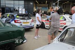 Silverstone Classic  20-22 July 2018 At the Home of British Motorsport TV at the Silverstone Classic Free for editorial use only Photo credit – JEP