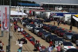 Silverstone Classic  20-22 July 2018 At the Home of British Motorsport Tesla  Free for editorial use only Photo credit – JEP