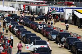 Silverstone Classic  20-22 July 2018 At the Home of British Motorsport Tesla  Free for editorial use only Photo credit – JEP