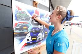 Silverstone Classic  20-22 July 2018 At the Home of British Motorsport Art by Bex Free for editorial use only Photo credit – JEP