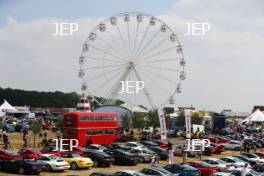 Silverstone Classic  20-22 July 2018 At the Home of British Motorsport The big wheel  Free for editorial use only Photo credit – JEP