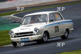 Silverstone Classic (20-21 July 2018) Preview Day,  2 May 2018, At the Home of British Motorsport. Ford Lotus Cortina  Free for editorial use only. Photo credit - JEP