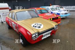 Silverstone Classic (20-21 July 2018) Preview Day,  2 May 2018, At the Home of British Motorsport.  Alan Mann - Ford Escort mK1 Free for editorial use only. Photo credit - JEP    