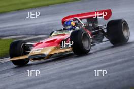 Silverstone Classic (20-21 July 2018) Preview Day,  2 May 2018, At the Home of British Motorsport. Adrian Newey (GBR) Lotus 49B Free for editorial use only. Photo credit - JEP    