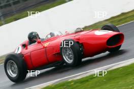 Silverstone Classic (20-21 July 2018) Preview Day,  2 May 2018, At the Home of British Motorsport. Martin Brundle (GBR) Ferrari 246 Dino Free for editorial use only. Photo credit - JEP