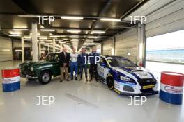 Silverstone Classic (20-21 July 2018) Preview Day,  2 May 2018, At the Home of British Motorsport. BTCC Cars at the Silverstone Classic, John Fitzpatrick, Jason Plato, Team BMR Subaru Levorg GT, Rickard Rydell and Ashley Sutton, Team BMR Subaru Levorg GT  Free for editorial use only. Photo credit - JEP    