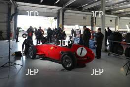 Silverstone Classic (20-21 July 2018) Preview Day,  2 May 2018, At the Home of British Motorsport. Martin Brundle, Ferrari  Free for editorial use only. Photo credit - JEP    