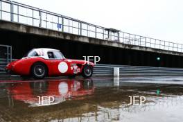 Silverstone Classic (20-21 July 2018) Preview Day,  2 May 2018, At the Home of British Motorsport. Austin Healey  Free for editorial use only. Photo credit - JEP    