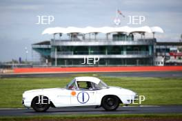 Silverstone Classic (20-21 July 2018) Preview Day,  2 May 2018, At the Home of British Motorsport. Chevrolet Corvette Stingray  Free for editorial use only. Photo credit - JEP