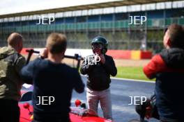 Silverstone Classic (20-21 July 2018) Preview Day,  2 May 2018, At the Home of British Motorsport. Martin Brundle, Ferrari  Free for editorial use only. Photo credit - JEP    