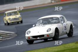 Silverstone Classic (20-21 July 2018) Preview Day,  2 May 2018, At the Home of British Motorsport. Lotus Elan  Free for editorial use only. Photo credit - JEP