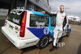 Silverstone Classic (20-21 July 2018) Preview Day,  2 May 2018, At the Home of British Motorsport. Rickard Rydell - Volvo  Free for editorial use only. Photo credit - JEP    