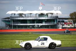 Silverstone Classic (20-21 July 2018) Preview Day,  2 May 2018, At the Home of British Motorsport. Lotus Elan  Free for editorial use only. Photo credit - JEP