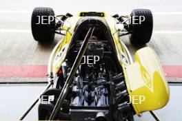 Silverstone Classic (20-21 July 2018) Preview Day,  2 May 2018, At the Home of British Motorsport. ex - Emerson Fittipaldi Lotus F2 Free for editorial use only. Photo credit - JEP