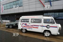 Silverstone Classic (20-21 July 2018) Preview Day,  2 May 2018, At the Home of British Motorsport. Silverstone Classic Camper Van  Free for editorial use only. Photo credit - JEP