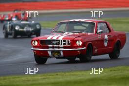 Silverstone Classic (20-21 July 2018) Preview Day,  2 May 2018, At the Home of British Motorsport. Ford Mustang  Free for editorial use only. Photo credit - JEP