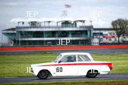 Silverstone Classic (20-21 July 2018) Preview Day,  2 May 2018, At the Home of British Motorsport. Ford Lotus Cortina  Free for editorial use only. Photo credit - JEP