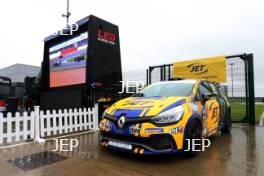 Silverstone Classic (20-21 July 2018) Preview Day,  2 May 2018, At the Home of British Motorsport.  Nicolas Hamilton - Jet Clio  Free for editorial use only. Photo credit - JEP    