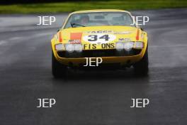 Silverstone Classic (20-21 July 2018) Preview Day,  2 May 2018, At the Home of British Motorsport. Ferrari Daytona Free for editorial use only. Photo credit - JEP