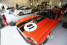 NORTHAMPTON, ENGLAND - MAY 02:  Silverstone Classic (20-21 July 2018) Preview Day, 2 May 2018, At the Home of British Motorsport. A Ford Mustang pictured during the Silverstone Classic Media Day. Free for editorial use only. Photo credit - Matthew Lewis/Getty Images.  (Photo by Matthew Lewis/Getty Images for Silverstone Classic)