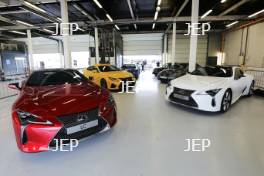 Silverstone Classic (20-21 July 2018) Preview Day,  2 May 2018, At the Home of British Motorsport. Lexus at the Silverstone Classic  Free for editorial use only. Photo credit - JEP